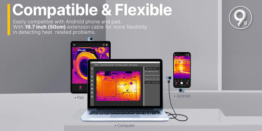 Infiray P2 PRO COMPATIBLE with Android, IOS and pad
