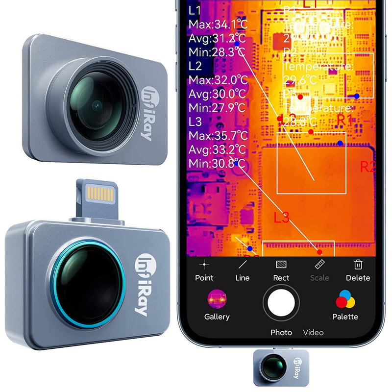 Załaduj obraz do przeglądarki galerii, P2 PRO for IOS with magnetic macro lens, A4000021, A4000020, A4000055
