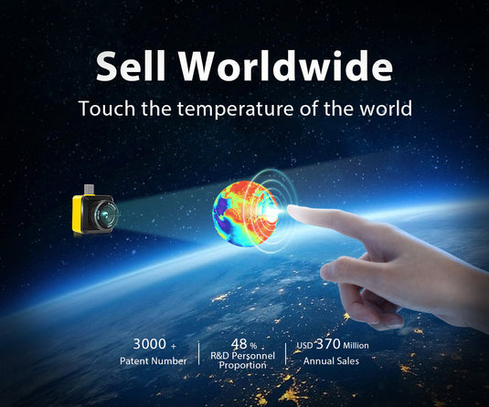 Infiray Sell worldwide-touch the temperatre of the world-mobile