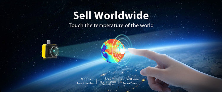 Infiray Sell worldwide-touch the temperatre of the world