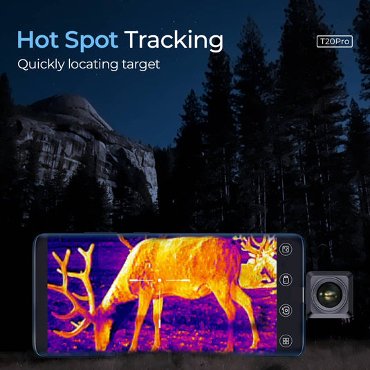 T2 PRO detecting and tracking target for hunting