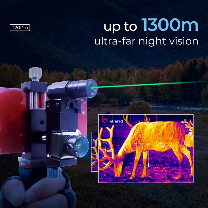 Laden Sie das Bild in Galerie -Viewer, InfiRay Xinfrared T2 Pro Wärmebild-Monokular für die Jagd
